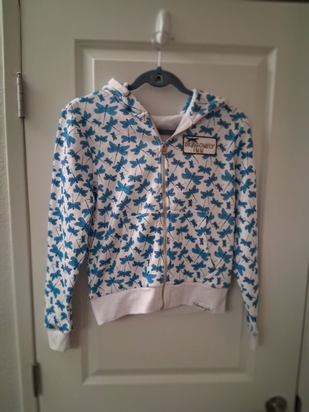 Warner Bros Gilmore Girls Dragon Fly Inn All Over Print Zip Up Hoodie